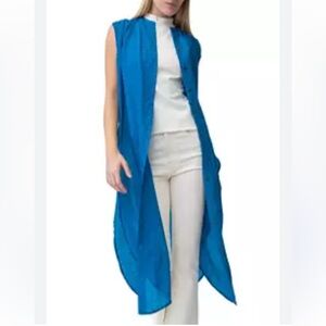 Adrienne Landau Royal Blue Top(Size Medium)